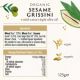 Grisine cu susan si ulei de masline, Bio, 125 g, Biona 655769