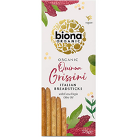 Grisine cu quinoa si ulei de masline bio, 125 g, Biona