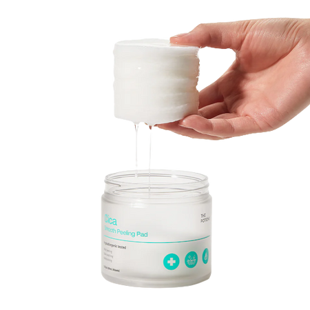 Dischete exfoliante cu centella asiatica, 60 bucati, The Potions 566388