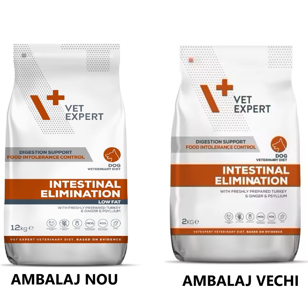 Hrana uscata pentru caini Intestinal Elimination, 2 Kg, VetExpert