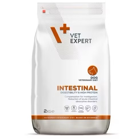 Hrana uscata pentru caini Intestinal, 2 Kg, VetExpert