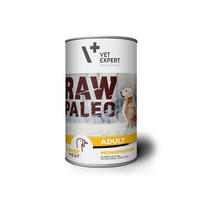 Hrana umeda cu carne de curcan pentru caini adulti Raw Paleo, 800 g, VetExpert