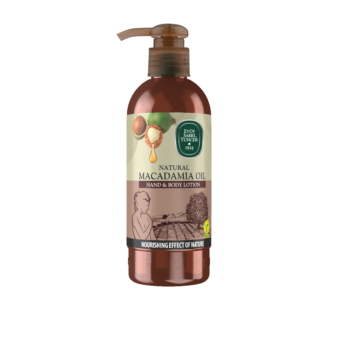 Lotiune de maini si de corp cu ulei natural de macadamia, 250 ml, Eyup Sabri