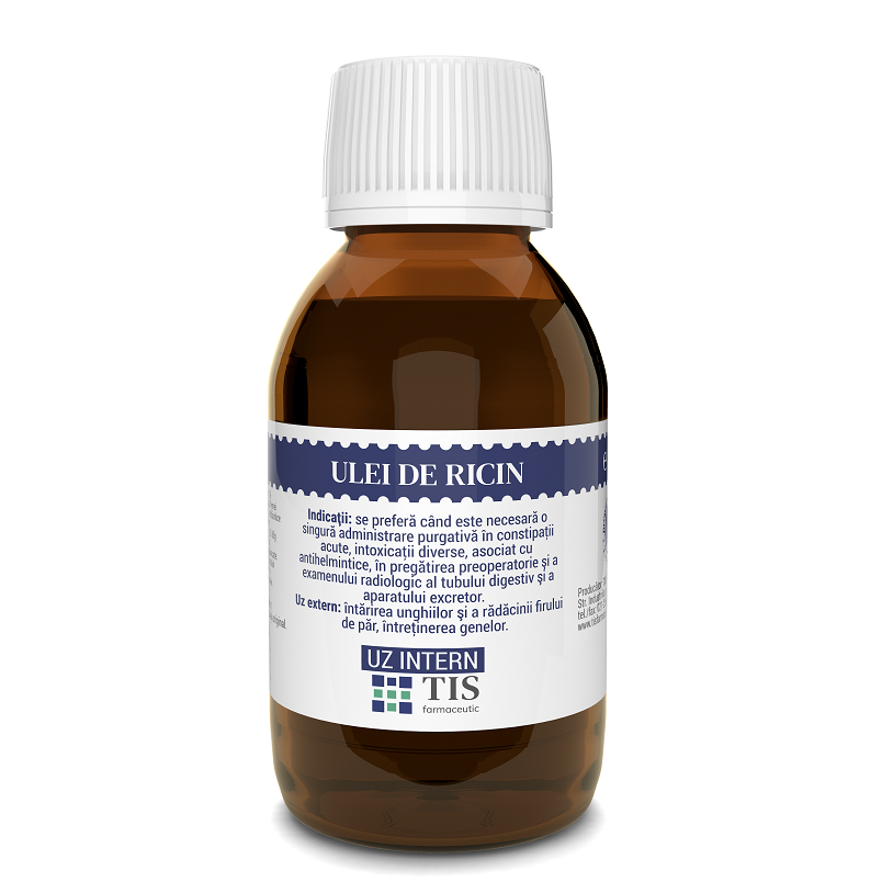 Ulei de Ricin, 100 ml, Tis Farmaceutic