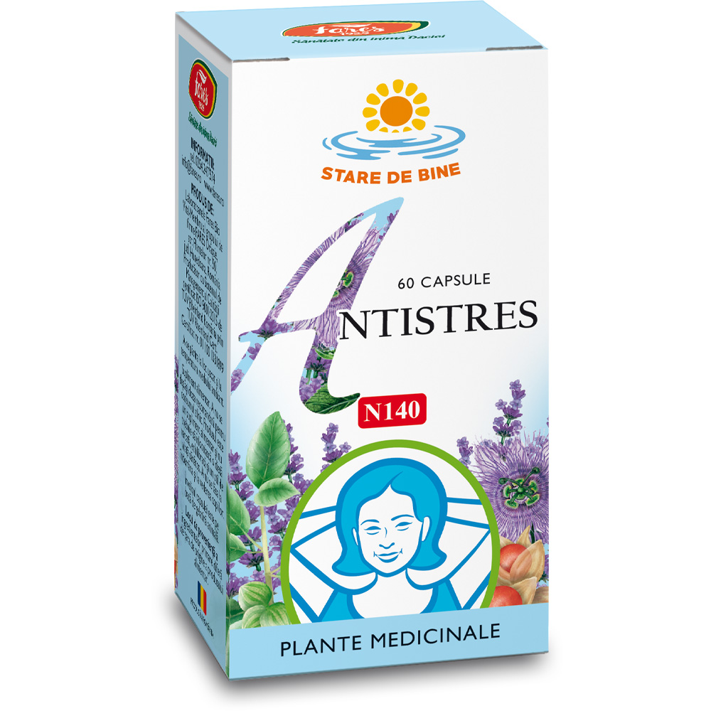 Antistres  N140, 60 capsule, Fares