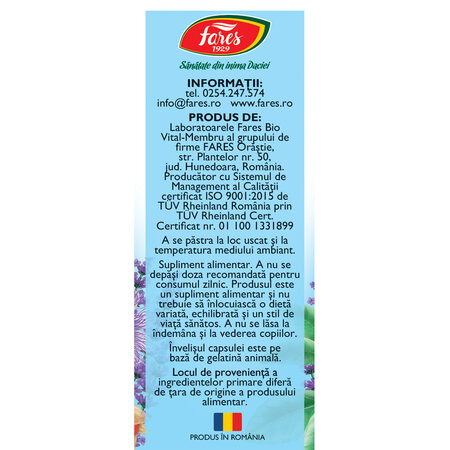 Antistres  N140, 60 capsule, Fares 614139