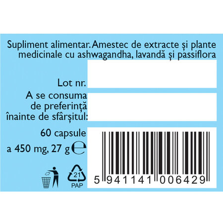 Antistres  N140, 60 capsule, Fares 614140