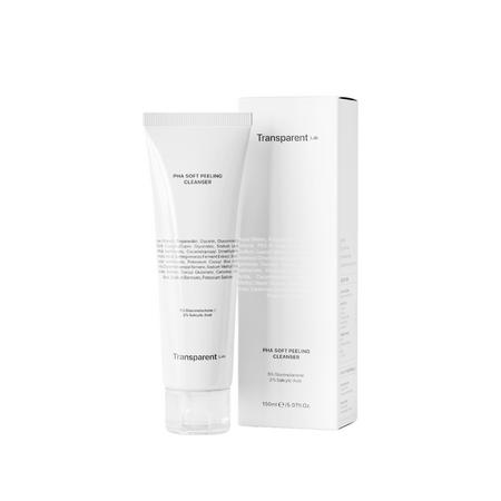 Gel de curatare exfoliant PHA Soft Peeling Cleanser, 150 ml, Transparent Lab 645823