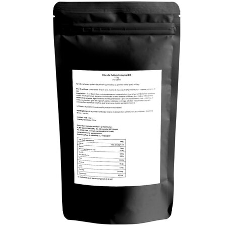 Chlorella tablete ecologice, 125 g, Niavis 610095