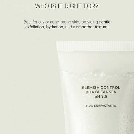 Gel de curatare pentru pielea predispusa la eruptii Blemish Control BHA Cleanser, 150 ml, Transparent Lab 645791
