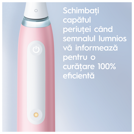 Periuta de dinti electrica iO3 Roz, Oral-B 566658