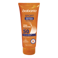 Crema cu protectie solara SPF 50 Sport Sun Cream, 75 ml, Babaria