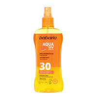 Spray pentru corp cu protectie solara SPF 30 Aqua UV, 200 ml, Babaria