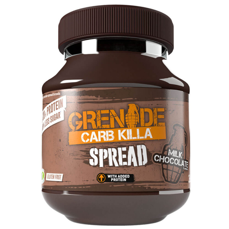 Crema tartinabila Milk Chocolate CarbKilla, 360 g, Grenade