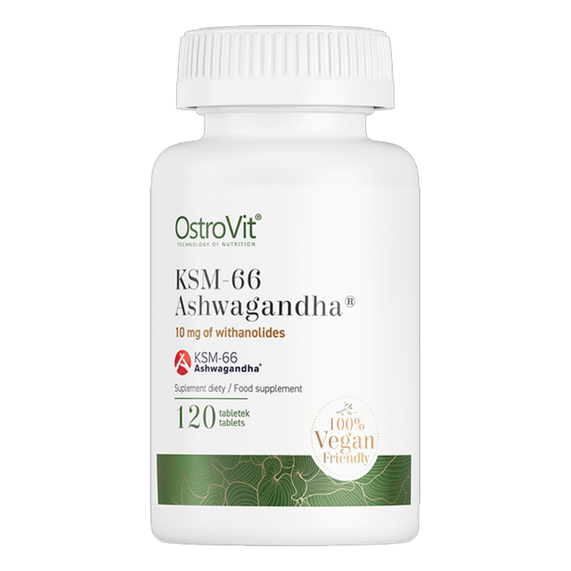 Ashwagandha KSM-66, 120 tablete, Ostrovit