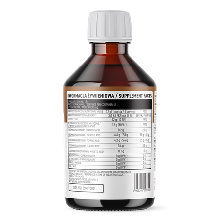 Ulei MCT Oil, 500 ml, Ostrovit 566765