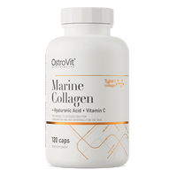 Colagen Marin cu Acid hialuronic și Vitamina C, 120 capsule, Ostrovit