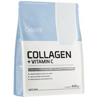 Colagen + Vitamina C fara aroma, 400 g, Ostrovit