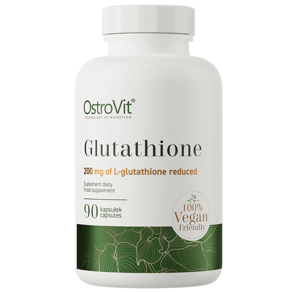 Glutathione redus, 200 mg, 90 capsule, Ostrovit