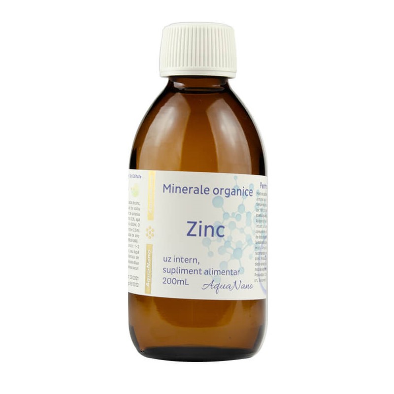 Zinc organic lichid Aqua Nano, 200 ml, Aghoras