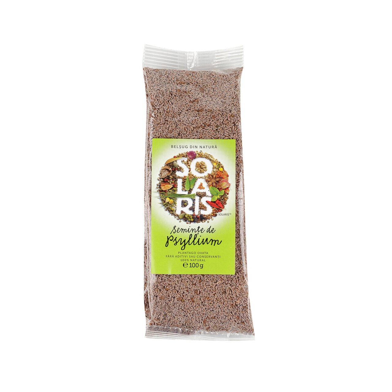 Seminte de psyllium, 100 g, Solaris