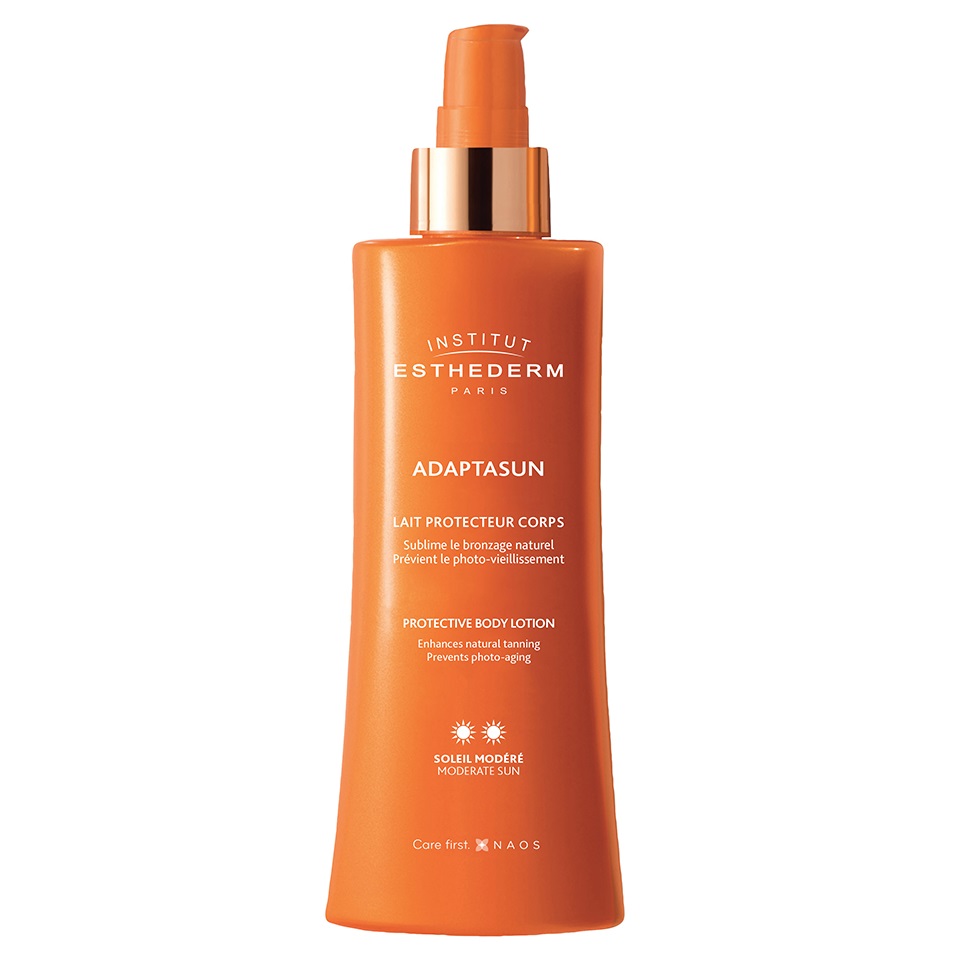 Lapte protectie medie Adaptasun, 200 ml, Institut Esthederm