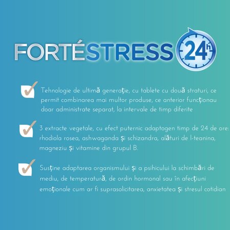 Forte Stress 24h, 15 comprimate, Forte Pharma 599823