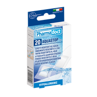 Plasturi impermeabili asortati Aquastop, 20 bucati, Pharmadoct