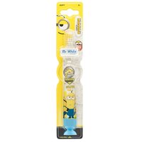 Periuta de dinti pentru copii cu cronometru luminos si ventuza Minions, +3 ani, Mr White