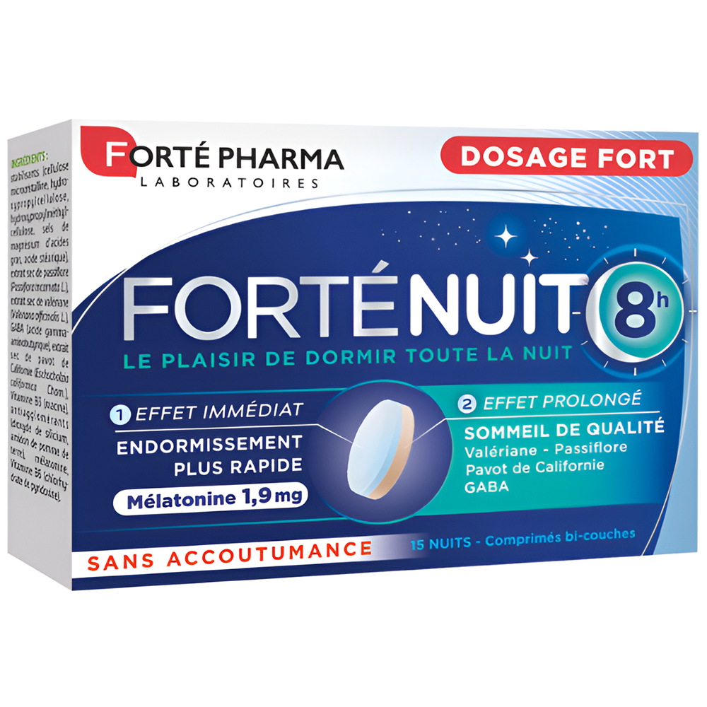 Forte Nuit 8h, 15 comprimate, Forte Pharma