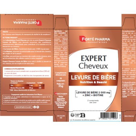 Expert Levure de Biere, 28 comprimate, Forte Pharma 705818