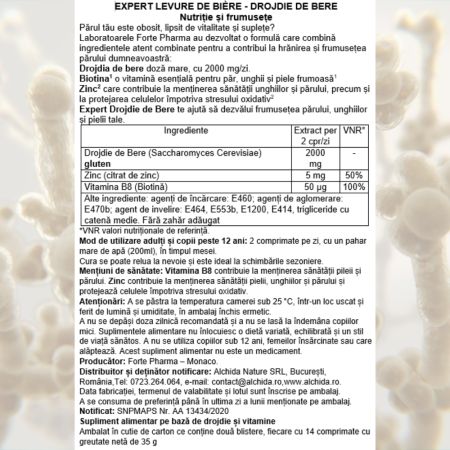 Expert Levure de Biere, 28 comprimate, Forte Pharma 705819