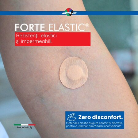 Plasturi rezistenti Forte Elastic Master-Aid, 40 bucati, Pietrasanta Pharma 668011