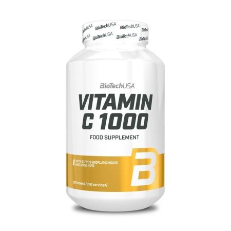 Vitamin C 1000, 250 tablete, BioTechUSA