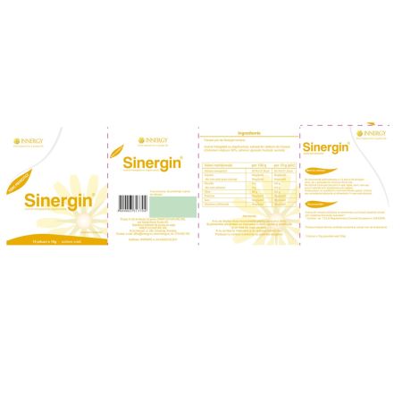 Fibre prebiotice Sinergin, 15 plicuri x 10 g, Innergy 705984