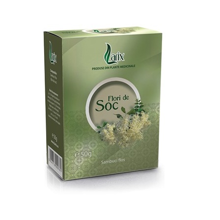 Ceai soc flori, 50 g, Larix