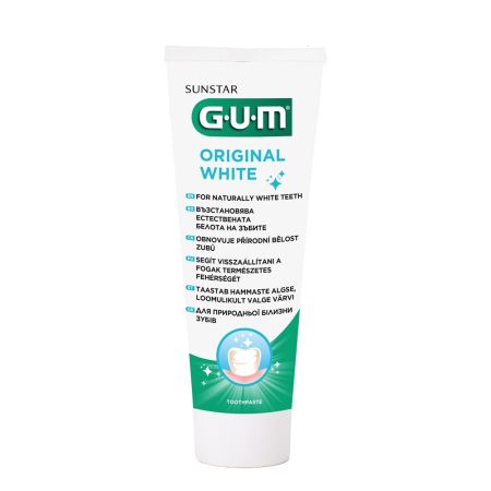 Pasta de dinti Original White, 75 ml, Sunstar Gum