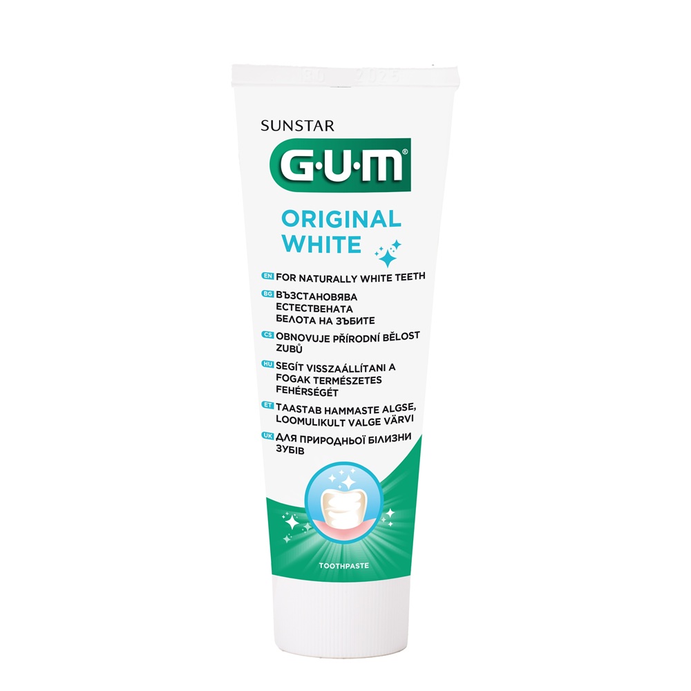 Pasta de dinti Original White, 75 ml, Sunstar Gum