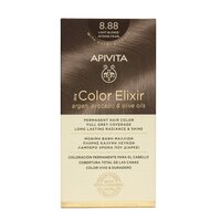Vopsea de par My Color Elixir Light Blonde Intense Pearl 8.88, 155 ml, Apivita