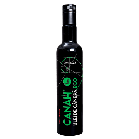 Ulei Bio de canepa, 500 ml, Canah