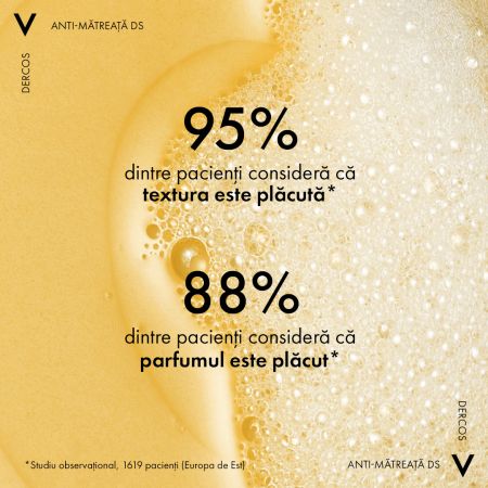 Rezerva eco sampon anti-matreata pentru par uscat Dercos, 500 ml, Vichy 568203