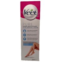 Crema depilatoare cu aloe vera pentru picioare si corp Pure, 100 ml, Veet