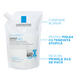 Rezerva eco Crema de spalare anti-iritatii pentru piele sensibila Lipikar Syndet AP+, 400 ml, La Roche-Posay 568254