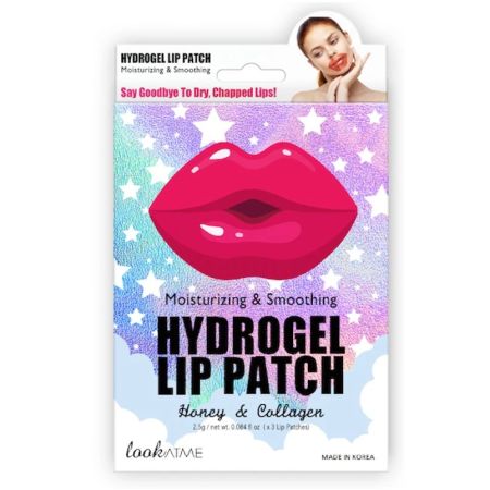 Plasturi de hidrogel hidratanti pentru buze, 3 bucati, Look At Me 695164