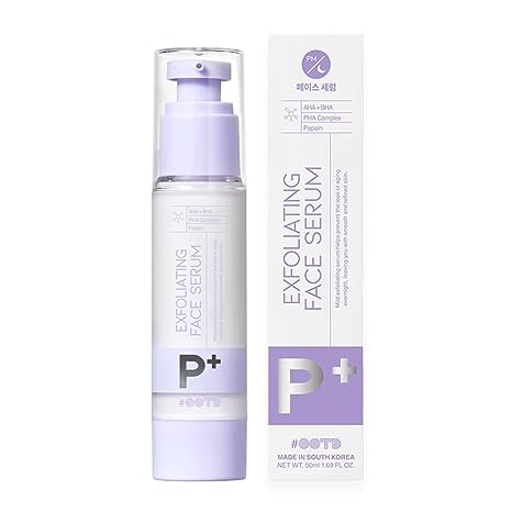 Serum exfoliant pentru fata cu AHA BHA, 50 ml, OOTD