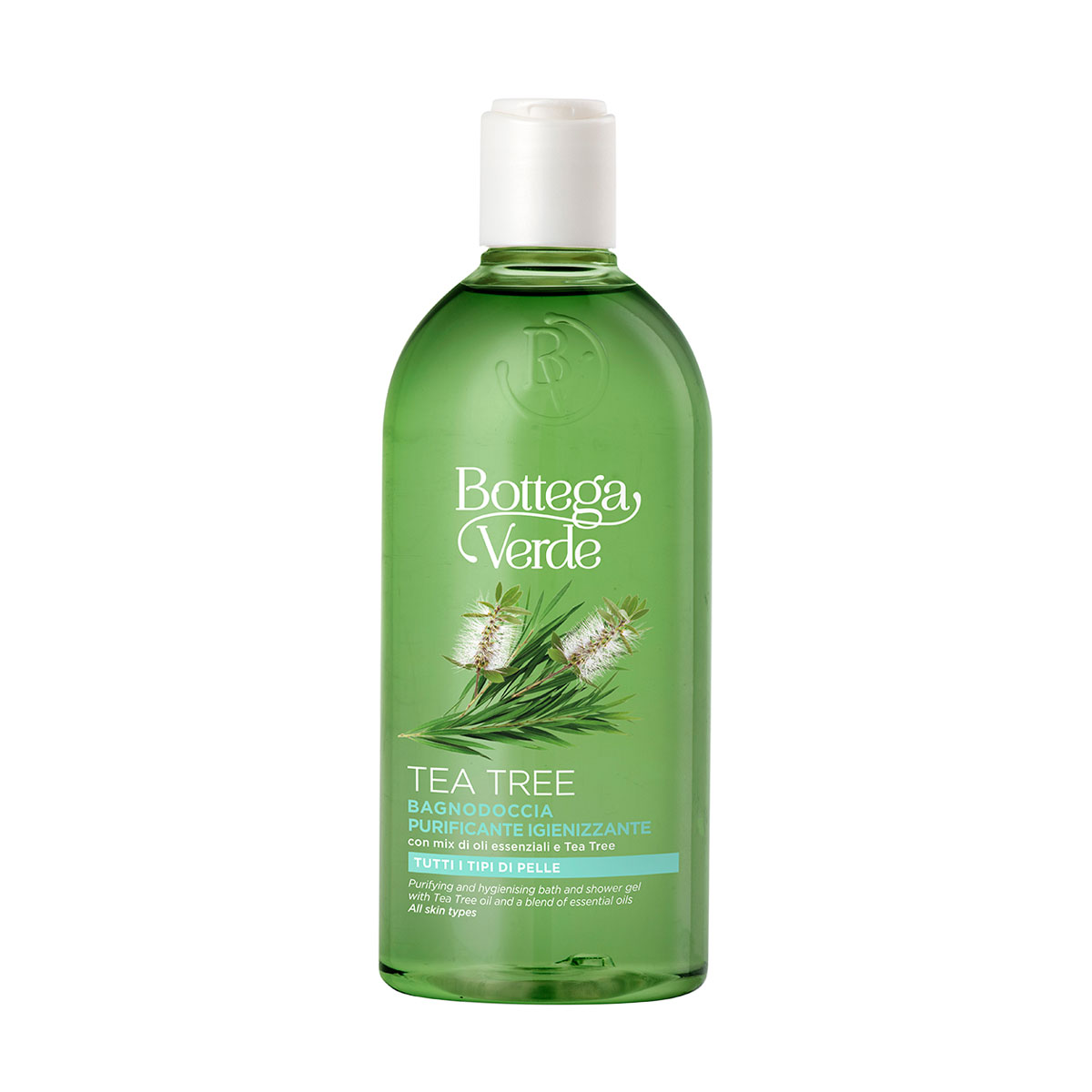 Gel de dus cu ulei de arbore de ceai, 400 ml, Bottega Verde