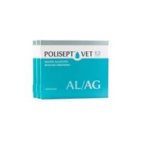 Pansament steril cu alginat si argint Polisept Vet Al/Ag, 3 bucati, JM Sante