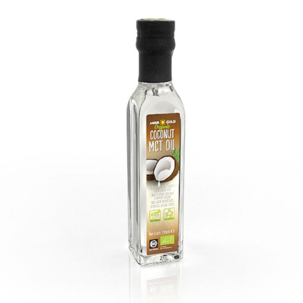 Ulei MCT de cocos bio, 250 ml, Maya Gold