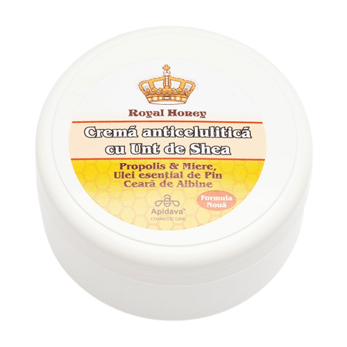 Crema anticelulitica cu Unt de Shea, 200 ml, Apidava