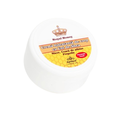 Crema hidratanta de corp cu unt de shea, 200 ml, Apidava